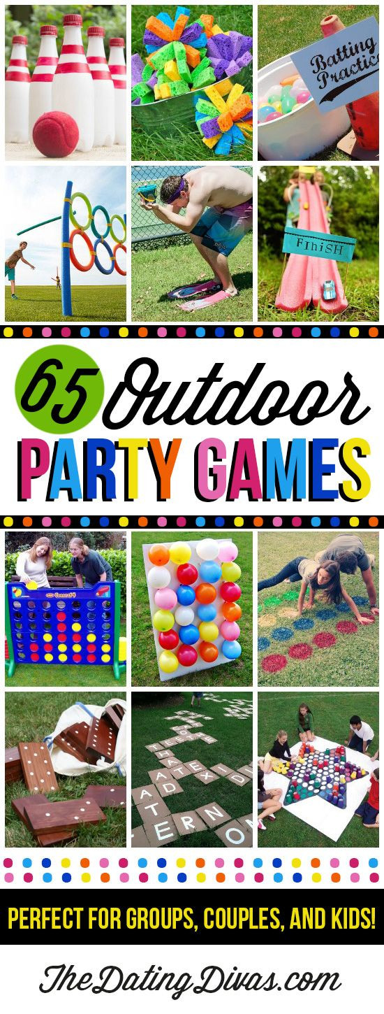 Outdoor Graduation Party Game Ideas
 78 best images about Messy Outdoor Games Party on