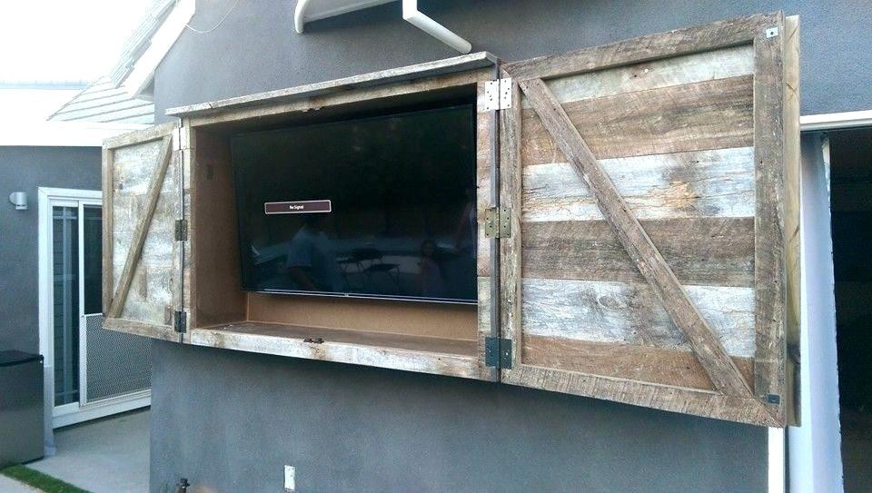 Outdoor Tv Enclosure DIY
 Tv Enclosure For Outside