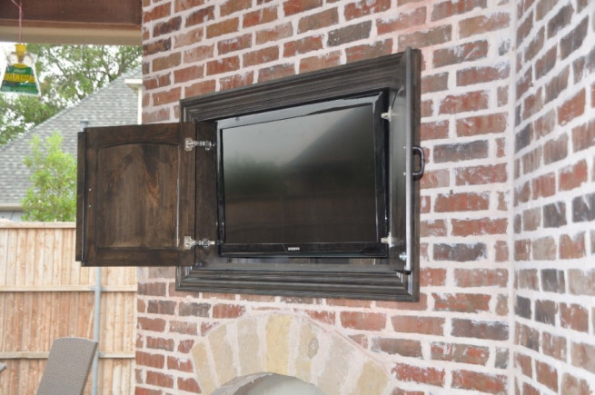 Outdoor Tv Enclosure DIY
 Outdoor TV Cabinet Plans For Outside Entertainment