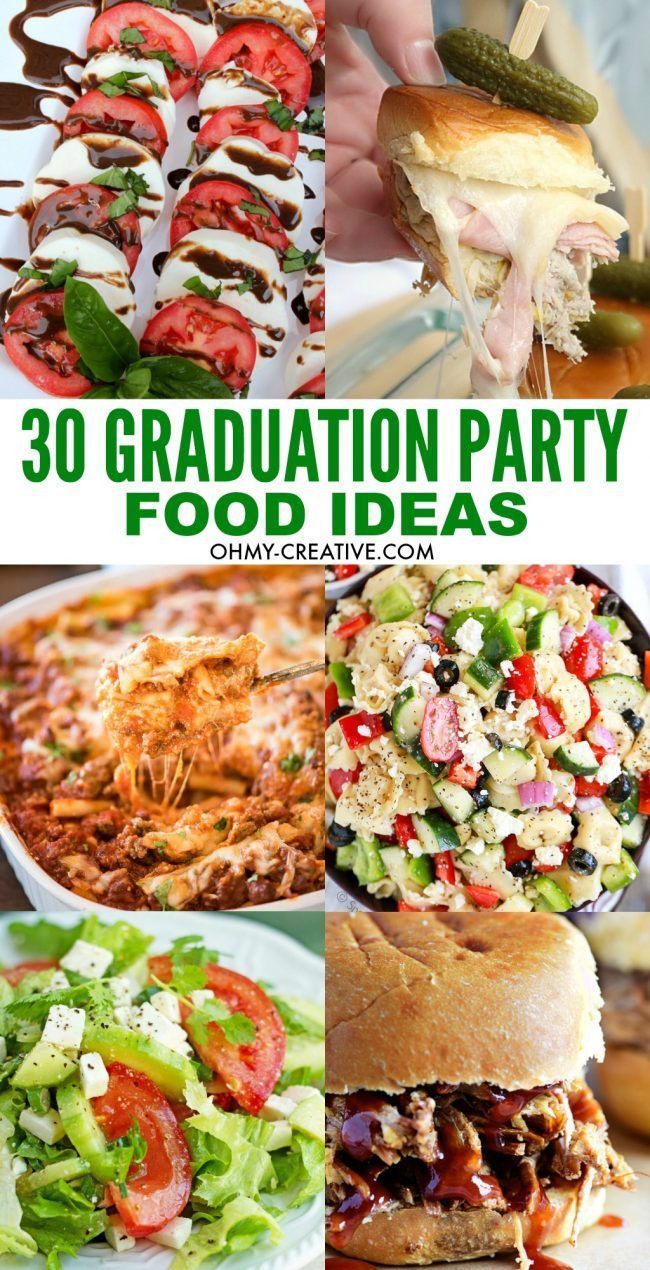 Outside Graduation Party Food Ideas
 30 Must Make Graduation Party Food Ideas
