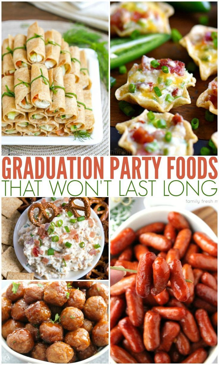 Outside Graduation Party Food Ideas
 Graduation Party Food Ideas