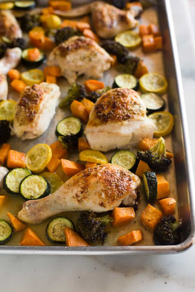 Oven Roasted Chicken Pieces And Vegetables
 e Pan Roast Chicken and Ve ables Tastes Better From
