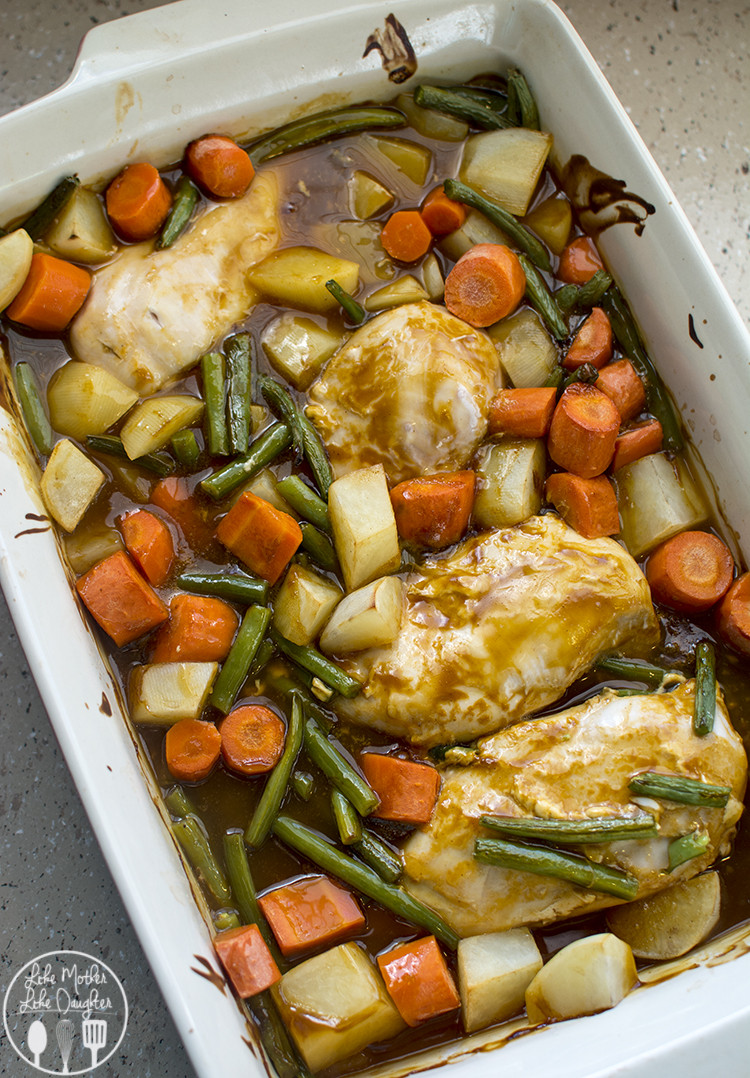 Oven Roasted Chicken Pieces And Vegetables
 Easy Oven Roasted Chicken Breast LMLDFood