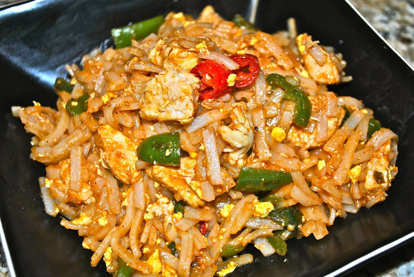Pad Thai Spicy
 Meteorologist By Day Chef By Night Spicy Chicken Pad Thai