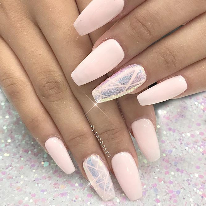 Pale Pink Nail Designs
 21 Outstanding Matte Pink Nails Designs