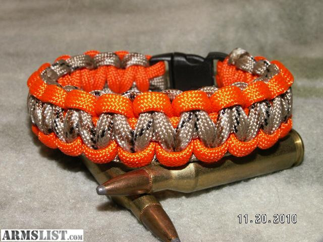 Paracord Bracelets For Sale
 ARMSLIST For Sale Paracord Survival Bracelet