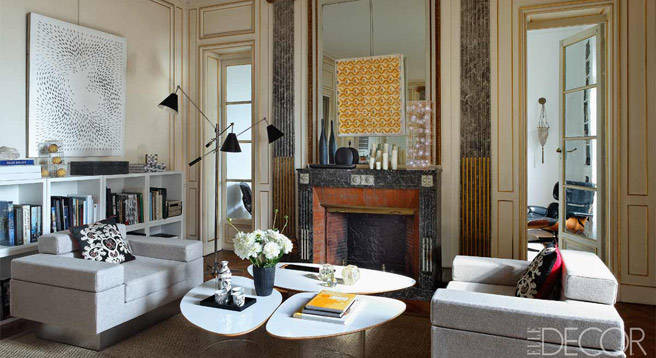 Paris Living Room Decor
 January 2014