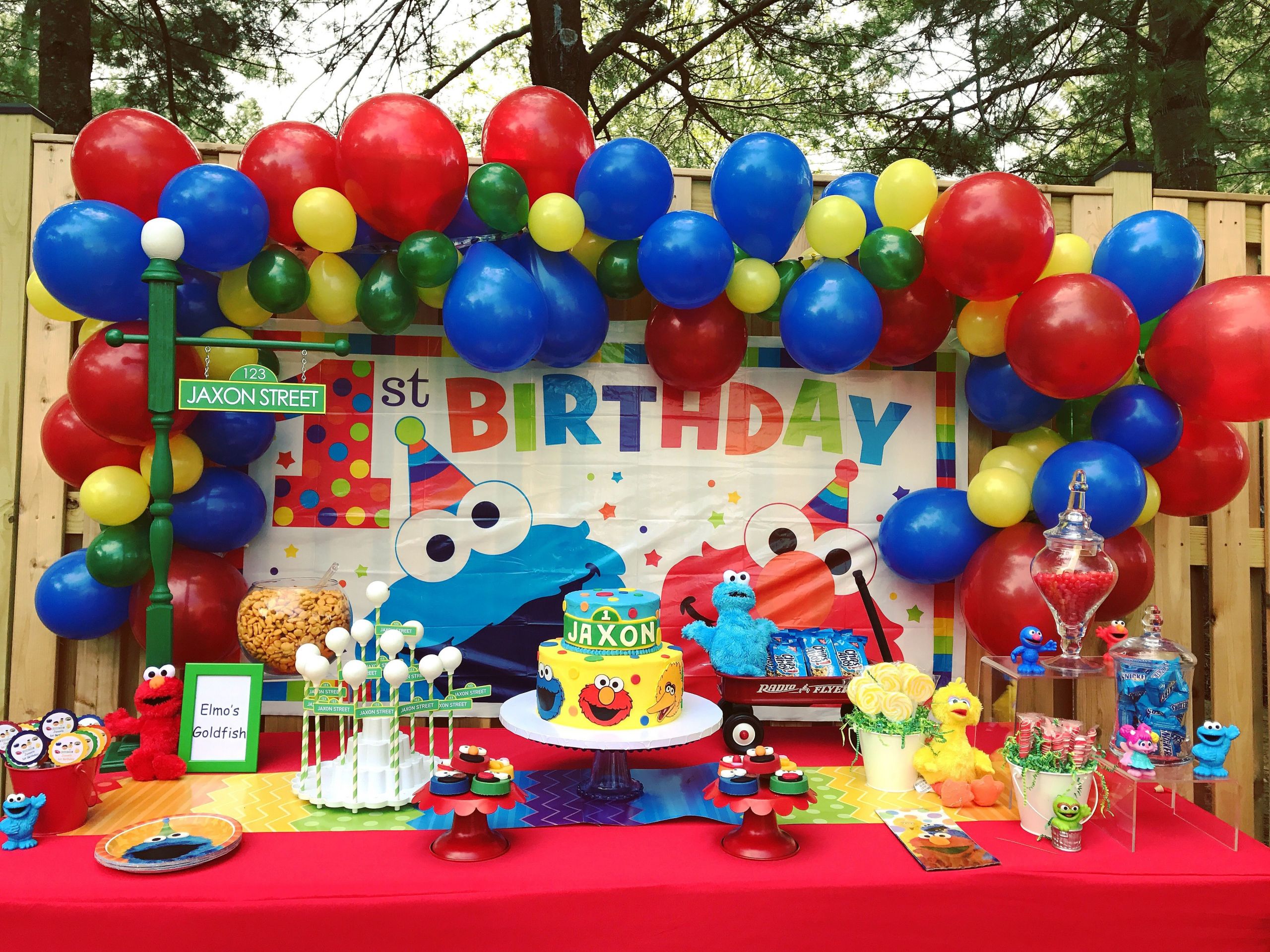 Party City 1st Birthday Boy
 Sesame Street first birthday in 2019