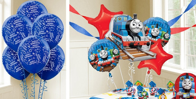 Party City Baby Balloons
 Thomas The Tank Engine Balloons Party City