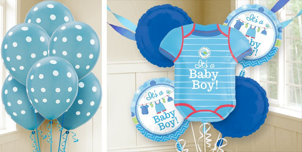 Party City Baby Balloons
 Boy Baby Shower Balloons Shower with Love Party City