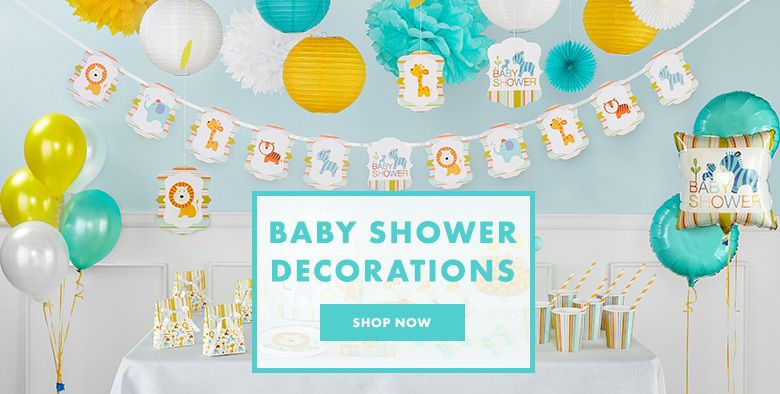 Party City Baby Girl Shower Decorations
 Baby Shower Party Supplies Baby Shower Decorations