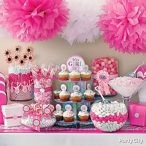 Party City Baby Shower Girl
 Baby Shower Candy Buffet Ideas