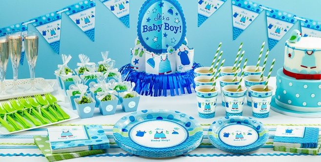 Party City Baby Shower Items
 It s a Boy Baby Shower Party Supplies Party City