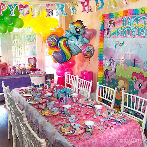 Party City Birthday Party Ideas
 My Little Pony Party Ideas
