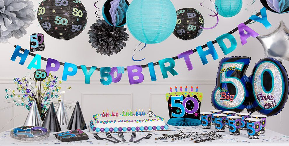 Party City Birthday Party Ideas
 The Party Continues 50th Birthday Party Supplies Party City