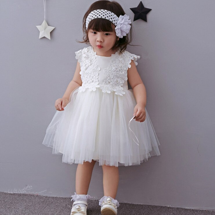 Party Dresses For 1 Year Old Baby Girl
 2018 formal elegant 1 year old birthday dress sweet baby