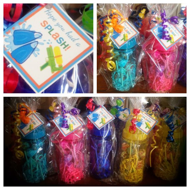 Party Favor Ideas For Pool Party
 Party Favors for Pool Party