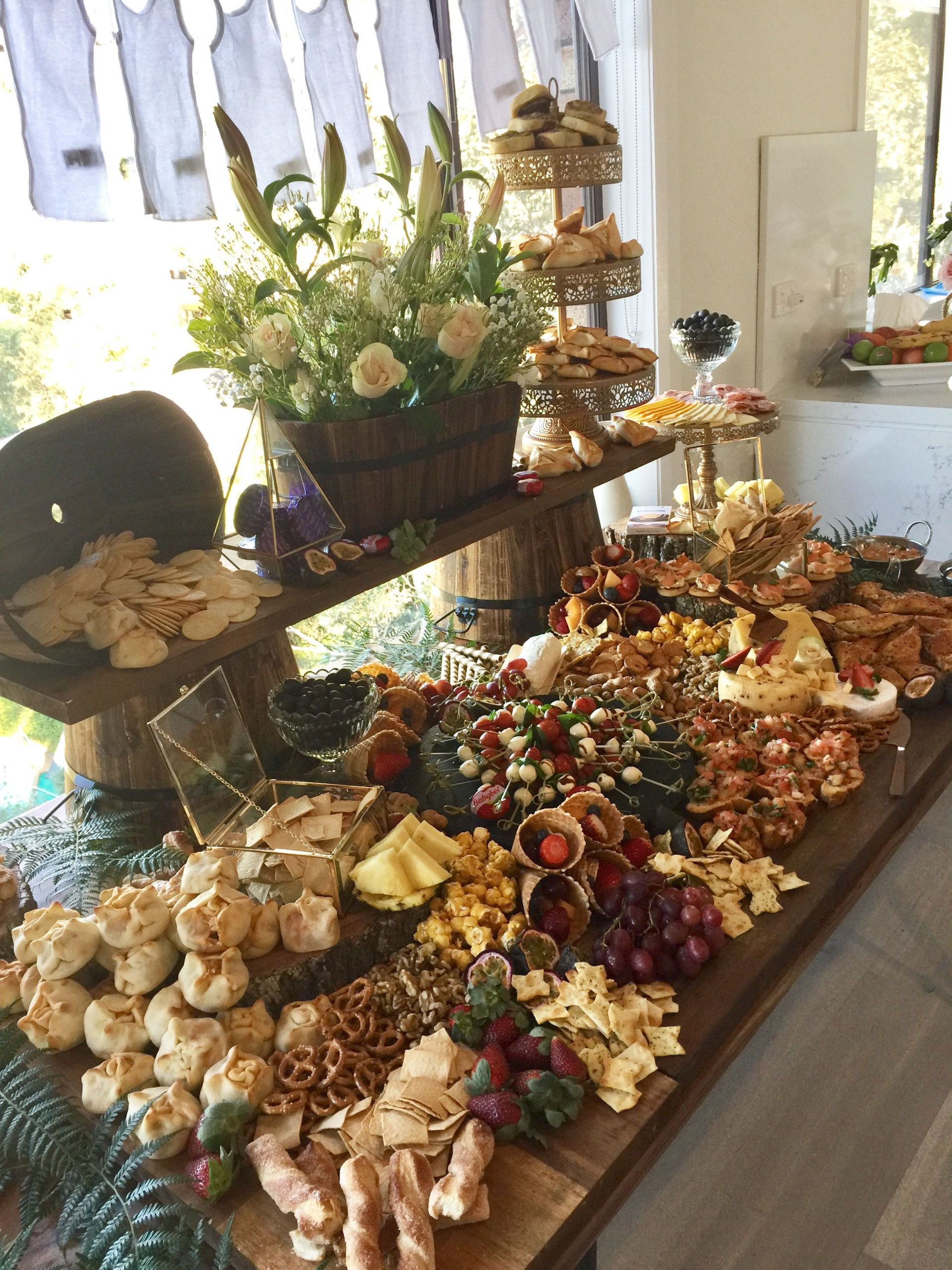 Party Food Display Ideas
 Epic grazing table to Viktoria s baby shower by Petite