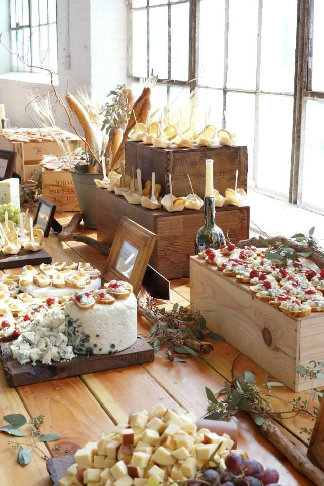 Party Food Display Ideas
 Pin by Wedding Boards on Food Stations