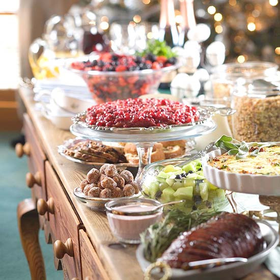 Party Food Display Ideas
 Holiday Buffet Serving Tips and Display Ideas