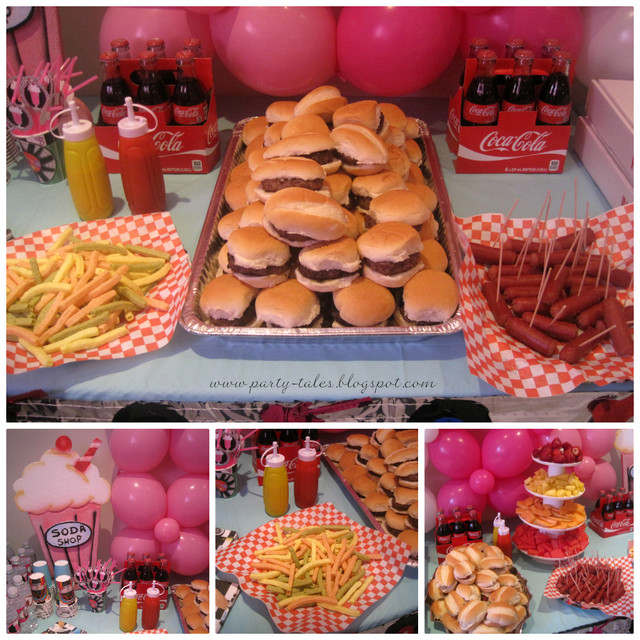 Party Food Themes Ideas
 50 s Diner Themed Party Ideas