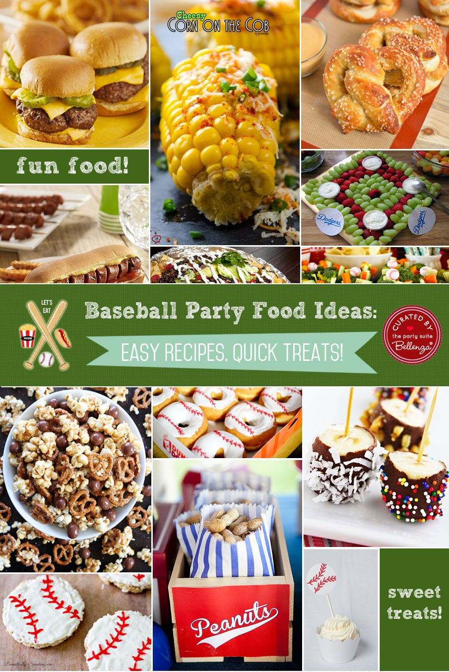 Party Food Themes Ideas
 Easy Baseball Party Food Ideas Quick Recipes & Treats