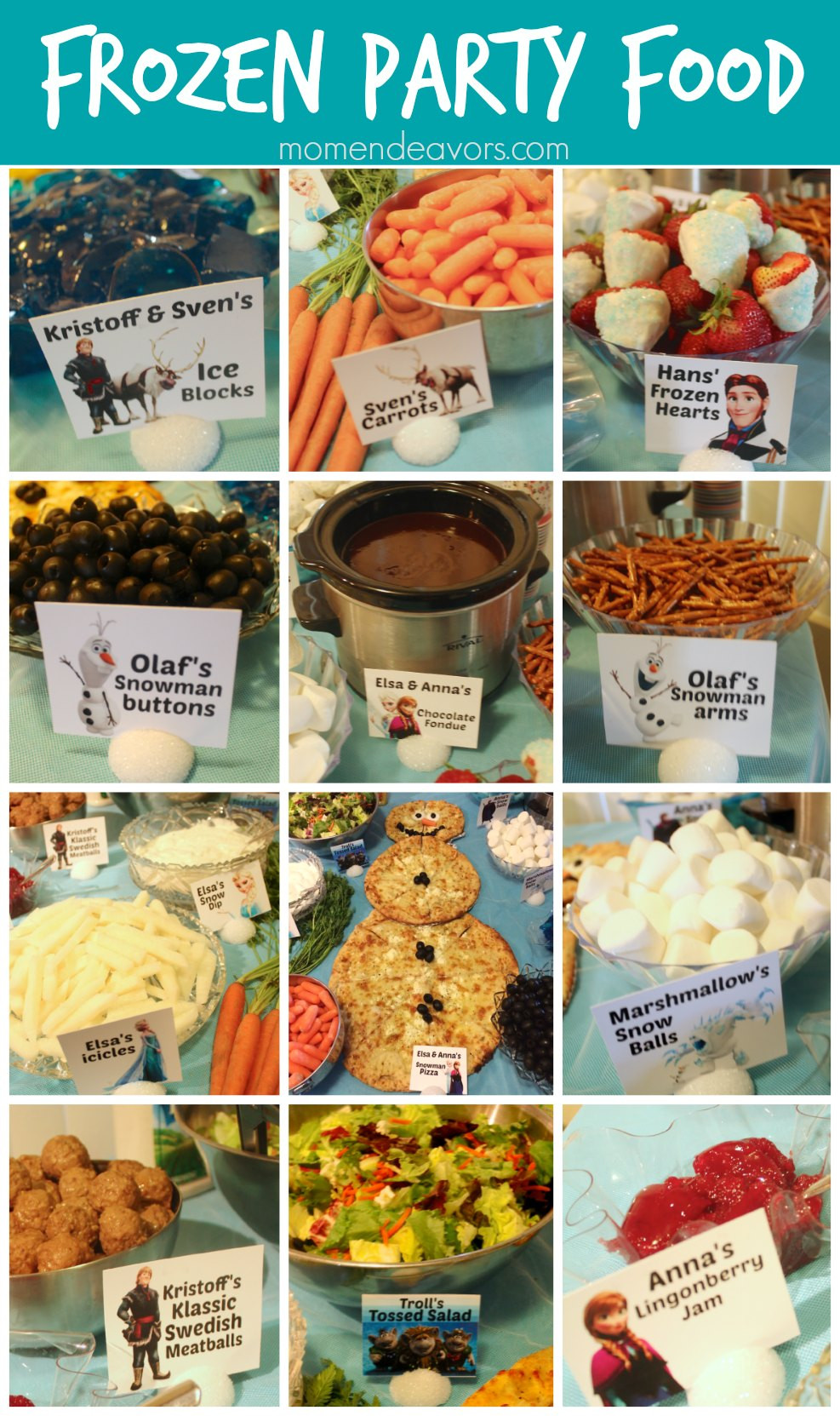 Party Food Themes Ideas
 The BEST Frozen Themed Party Ideas