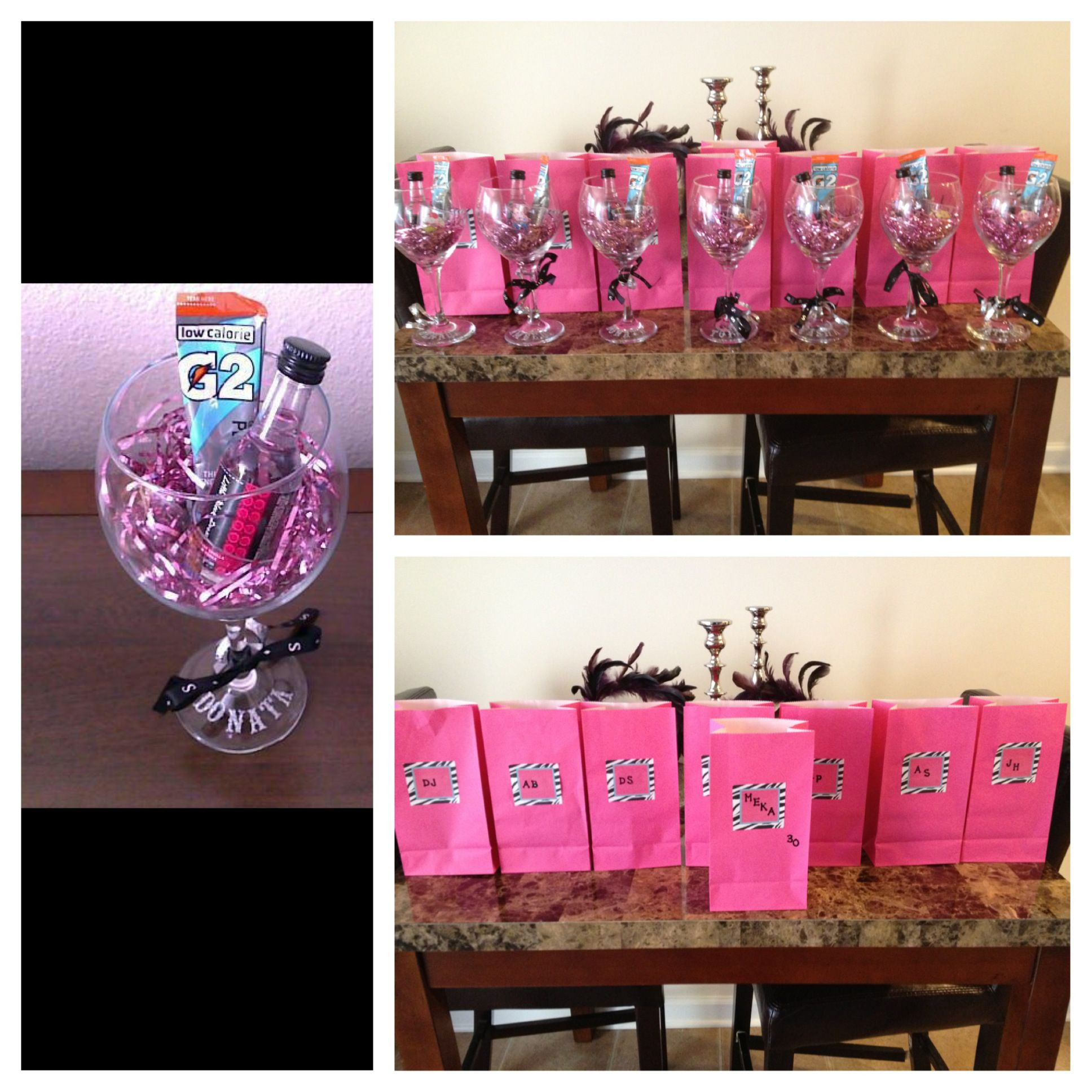 Party Thank You Gift Ideas
 Thank you ts for a girls trip