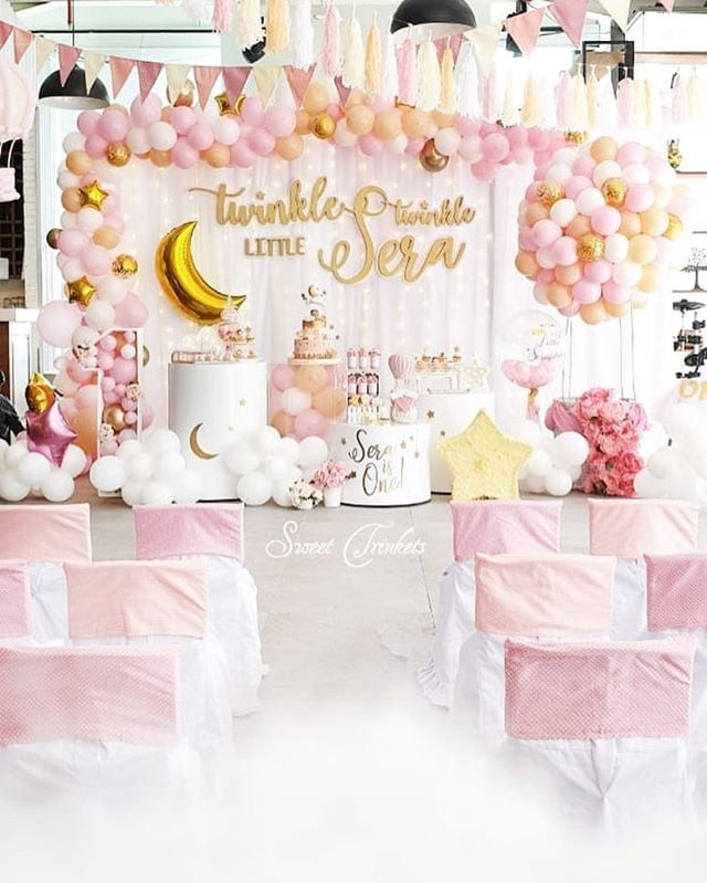 Party Theme For 1 Year Old Baby Girl
 Twinkle Twinkle Little Star