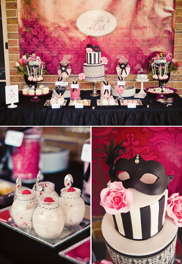 Party Themed Ideas For Adults
 rivernorthLove Masquerade Ball 40th Birthday