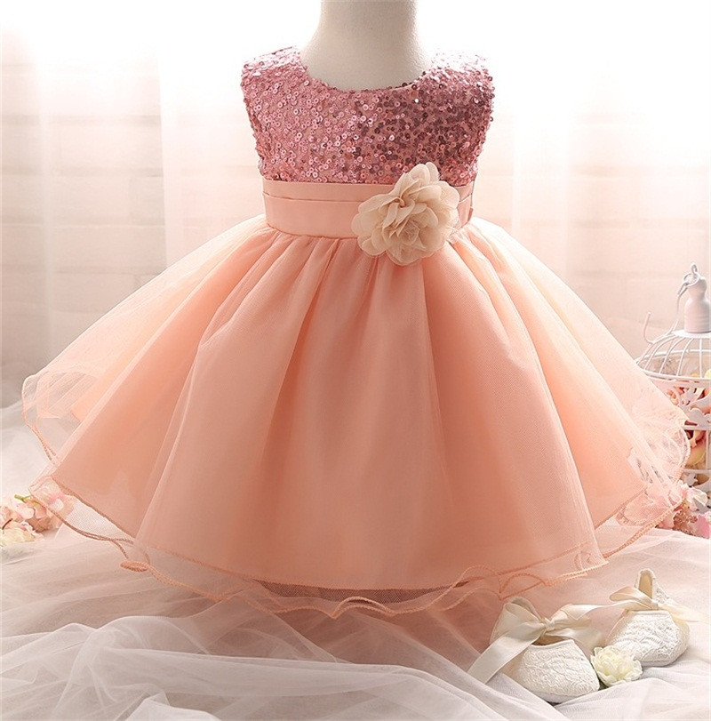 Party Wear For Baby Girls
 Baby Kids Clothing Girl Dress Sequins Pageant Party Flower