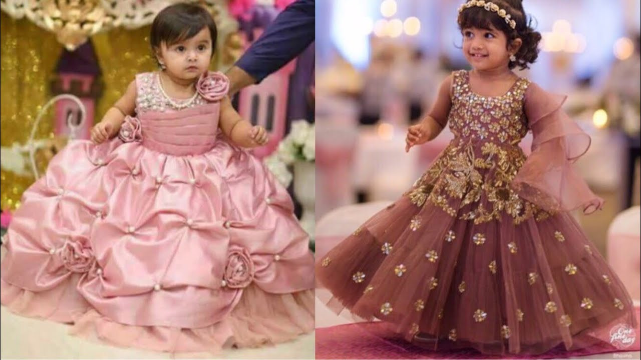 Party Wear For Baby Girls
 Party wear dresses collection for kids Frock design ideas