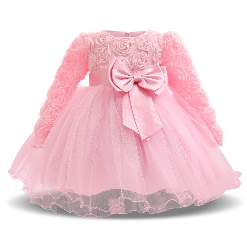 Party Wear For Baby Girls
 Toddler Girl Baptism Dress Baby Girl 1 Year Birthday