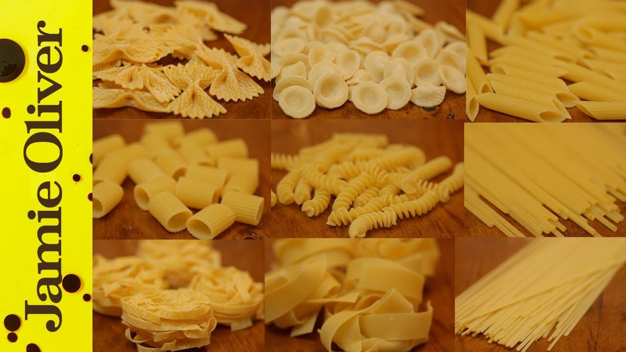 Pasta Noodles Types
 The Perfect Guide to Pasta Shapes