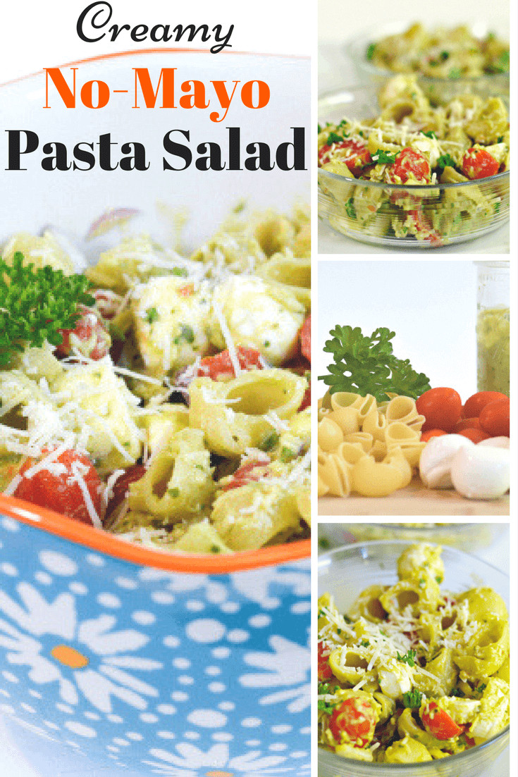 Pasta Salad No Mayo
 Creamy No Mayo Pasta Salad Housewife How Tos