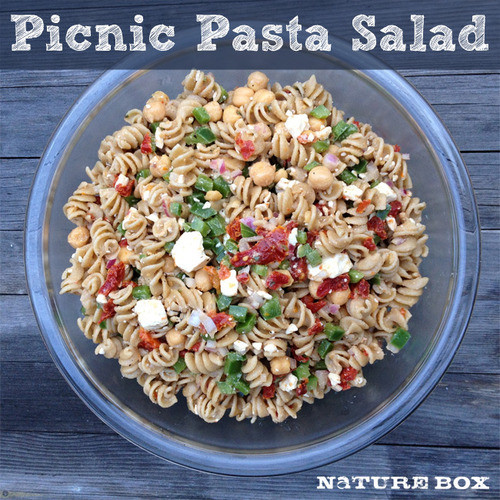 Pasta Salad No Mayo
 No Mayo Picnic Pasta Salad — NatureBox Blog