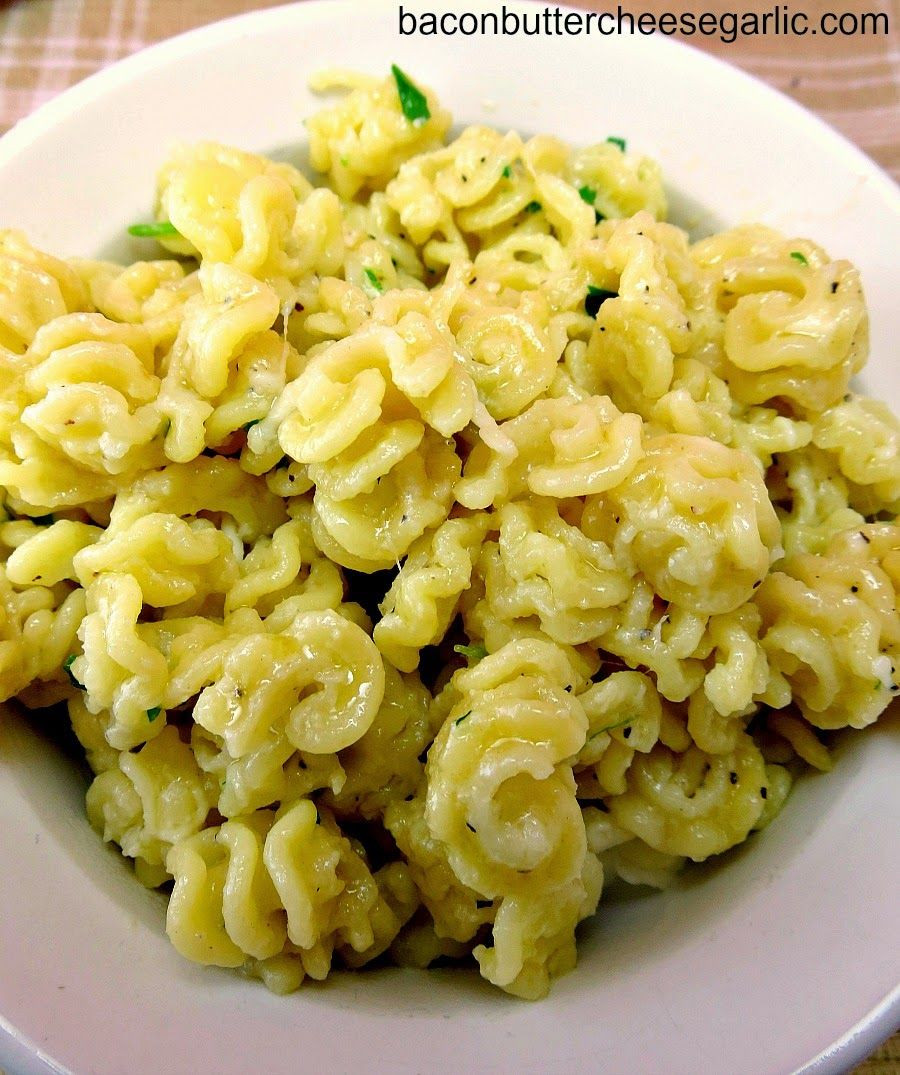 Pasta Side Dishes Recipes
 Garlic Parmesan Pasta ridiculously easy My family
