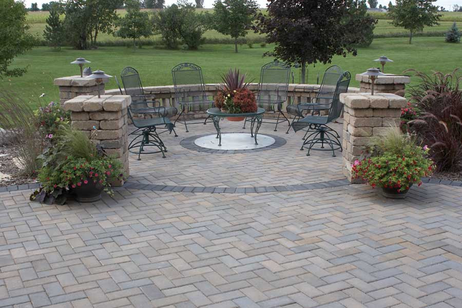Patio And Landscaping
 Summit Stone Landscape Units