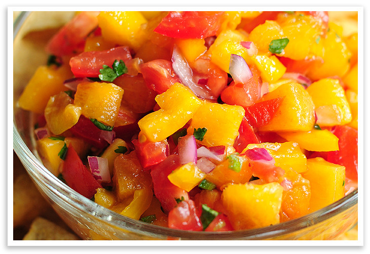 Peach Salsa Recipe For Canning
 fresh peach salsa