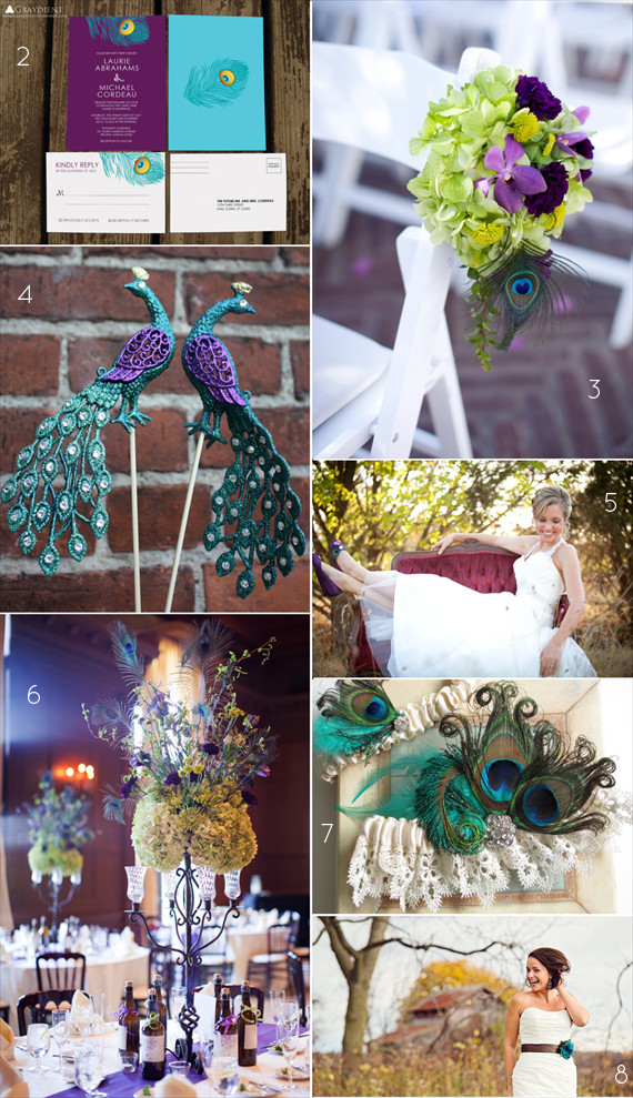 Peacock Decorations For Wedding
 Peacock Wedding Ideas Wedding Themes