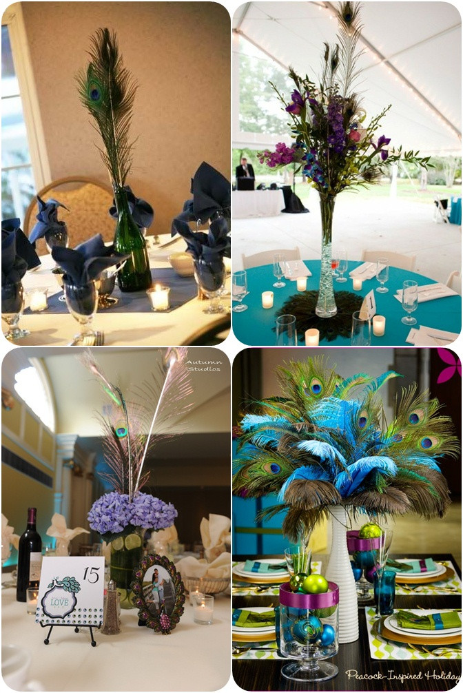 Peacock Decorations For Wedding
 Peacock Wedding Ideas and Inspirations – A Wedding Blog