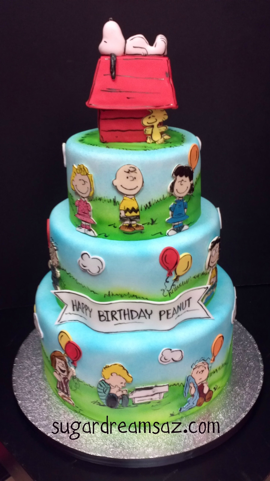Peanuts Birthday Cake
 Happy Birthday Peanut CakeCentral