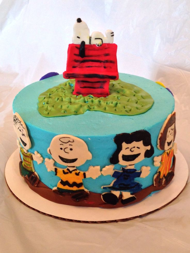 Peanuts Birthday Cake
 143 best Charlie Brown Snoopy Peanuts Birthday Party