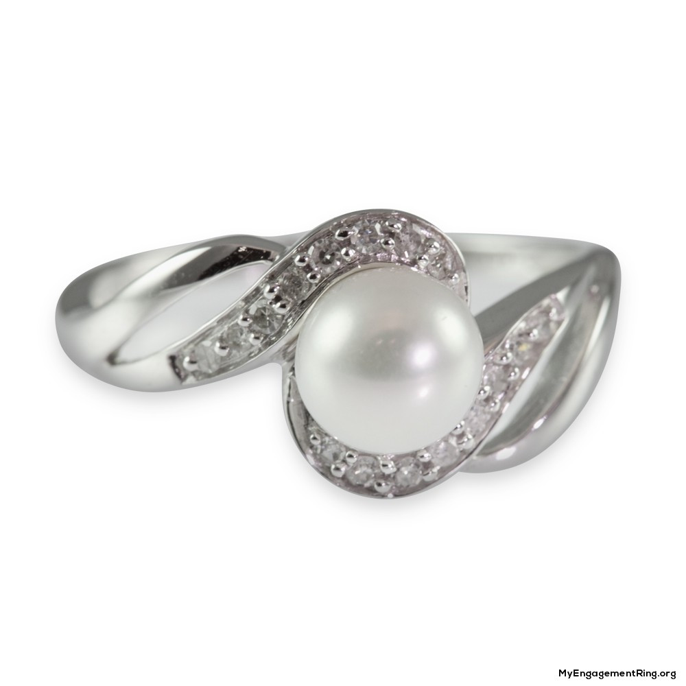 Pearl And Diamond Engagement Rings
 Engagement & Wedding Rings