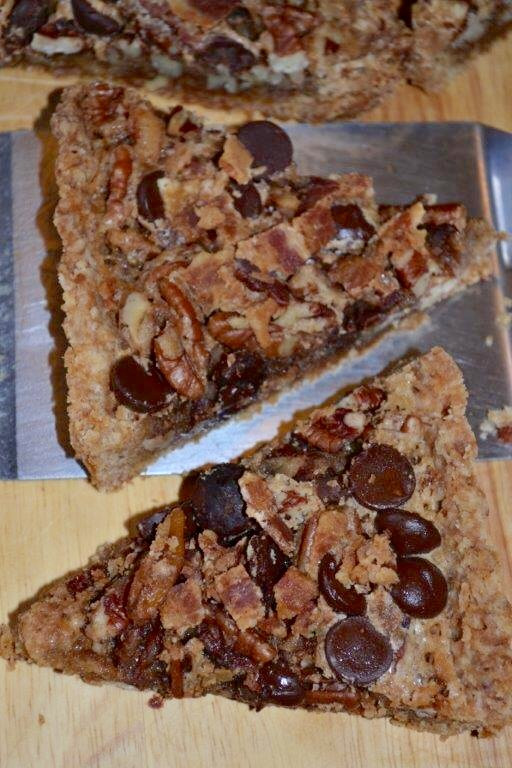 Pecan Pie Bars With Shortbread Crust
 Live Bake Love Maple Bacon Chocolate Bourbon