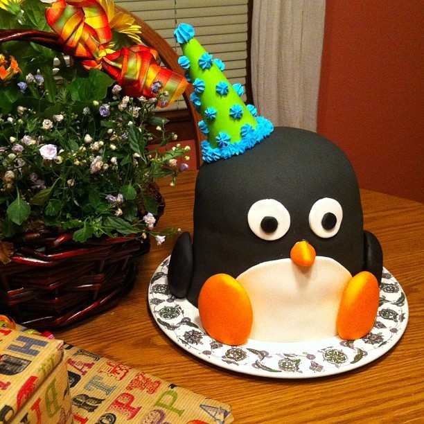 Penguin Birthday Cake
 Dancing Through Life