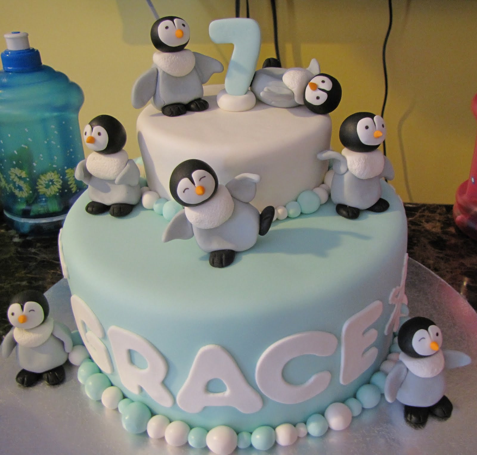 Penguin Birthday Cake
 MacKenzie s Crafty Mom