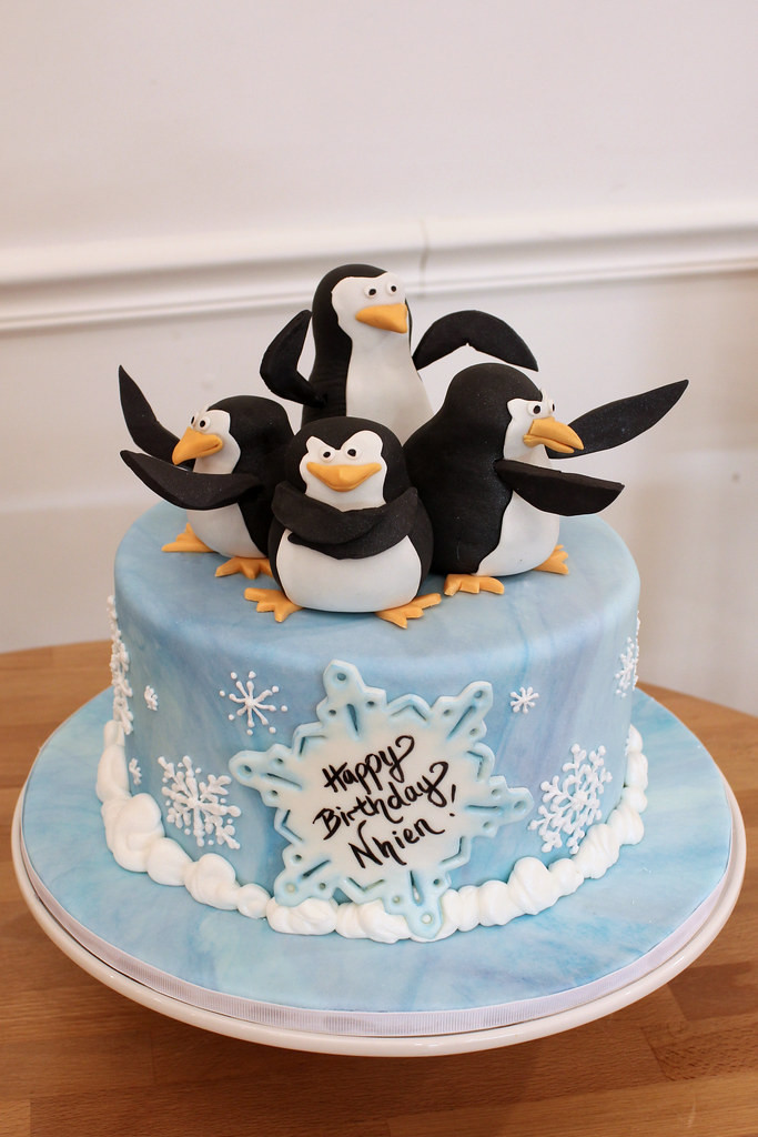 Penguin Birthday Cake
 kids birthday cakes