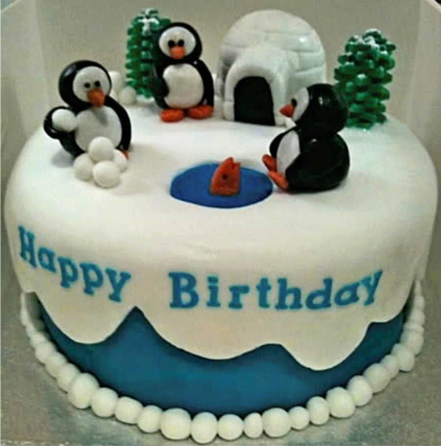 Penguin Birthday Cake
 Penguin Birthday Cake CakeCentral