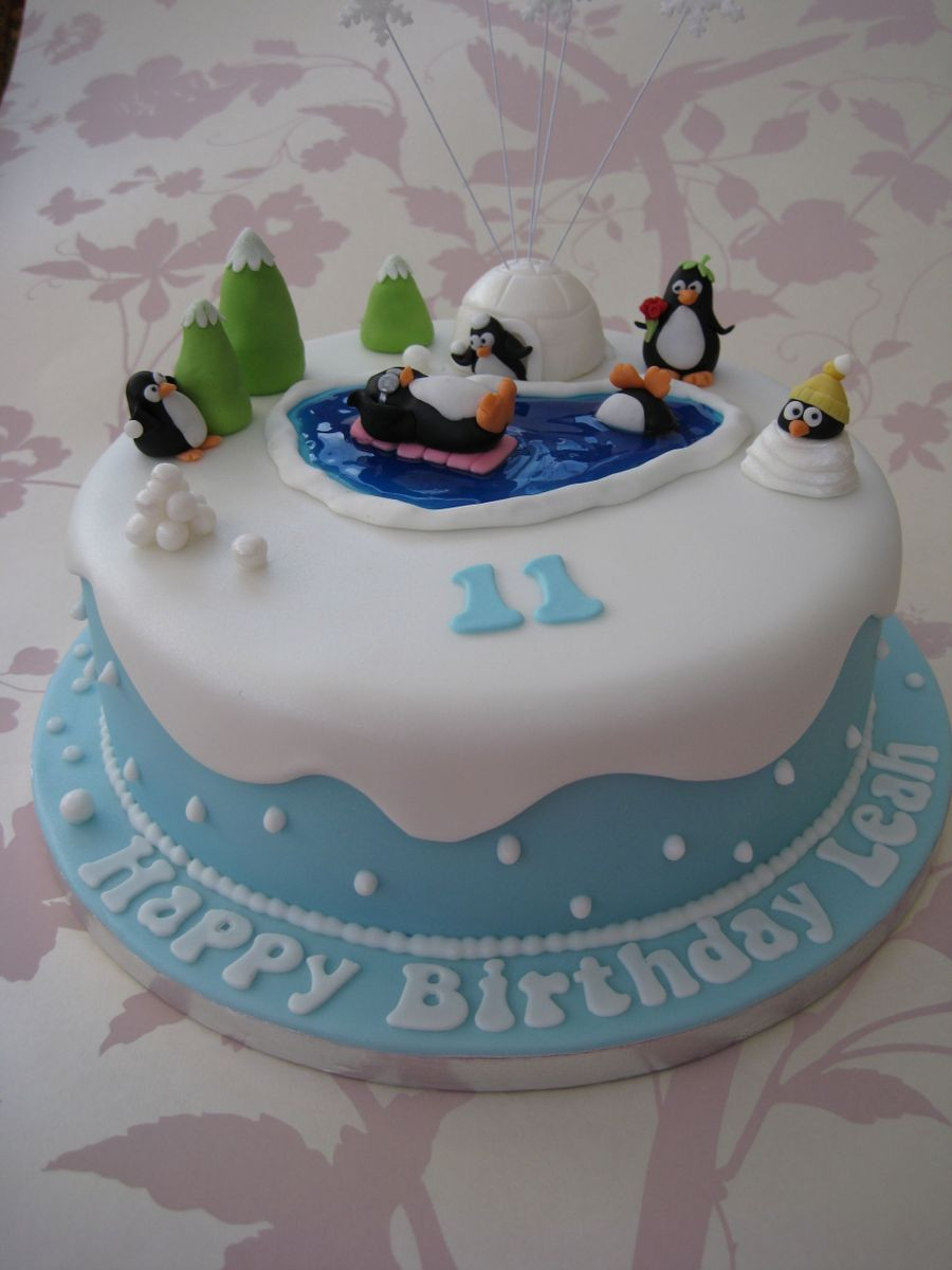 Penguin Birthday Cake
 Penguin Birthday Cake CakeCentral